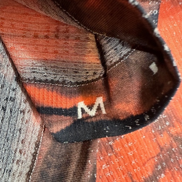 Lululemon Metal Vent Tech Half zip 2.0 Disconnect marble dye autumn M - Picture 14 of 14